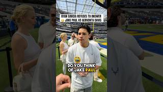 Ryan Garcia Refuses To Answer  Jake Paul Vs Gervonta Davis ryangarcia jakepaul gervontadavis