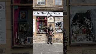 We stop at the Knights Vault to stock up on weapons. #wizard #harrypotter #knight #scotland We stop at the Knights Vault to stock up on weapons. #wizard #harrypotter #knight #scotland