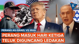 Hari ke-3 Perang AS-Israel vs Iran: Konflik Meluas di Teluk, 3 Tentara AS Tewas