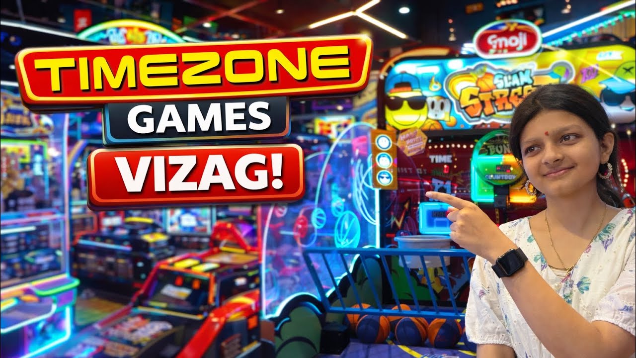 Time Zone Games In Vizag || Time zone Gaming Opened in Inorbit Mall # ...