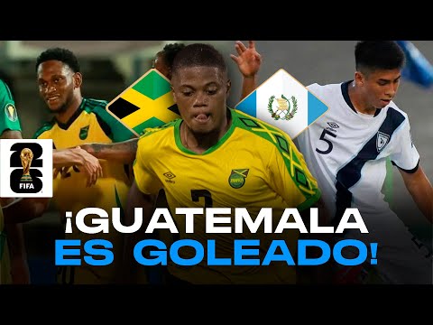 ¡Guatemala cae GOLEADO POR JAMAICA EN LA ULTIMA JORNADA! 🤯😓