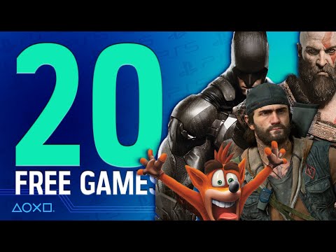 PS Plus Collection - 20 Free Games To Play On PS5