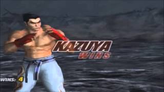 Tekken 5: Kazuya Mishima All Intros & Win Poses