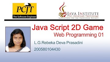 JavaScript 2D Game|Web Programming I