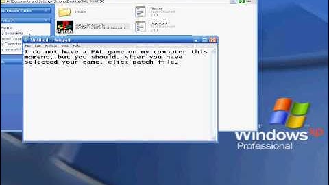 Convert PAL Games To NTSC