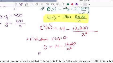 2.9: Applied Optimization Part 1