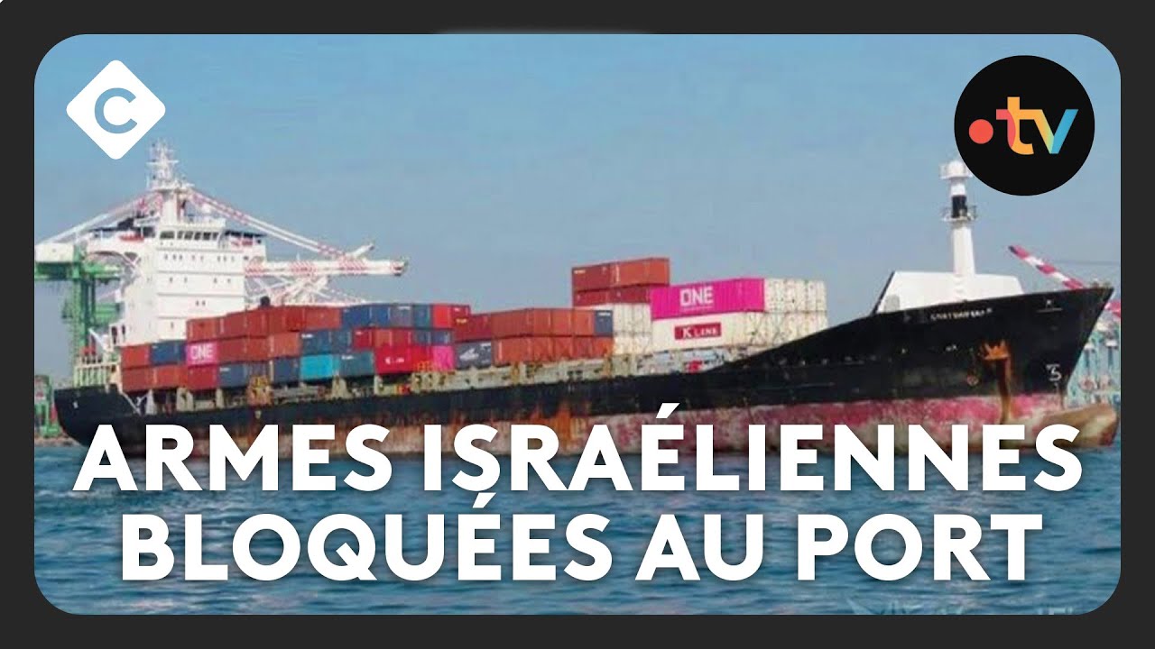 Les dockers marseillais refusent de charger des pièces d’artillerie pour Israël  - La Story
