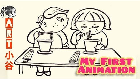 [My First Animation] : Procreate Animation | Animated Gif 動畫 | #減肥 #ondiet (Little Solo Art)