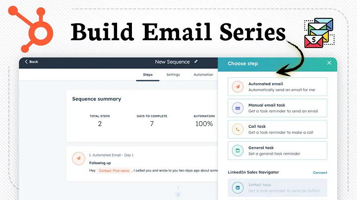 How To Create HubSpot Sequences (Automating Client Reach)