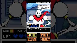 Undertale as a Dating Sim #shorts #undertale