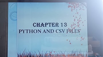 Grade XII - CSC ||  Python Modes In CSV   || Online Class, Bethlahem Matriculation School