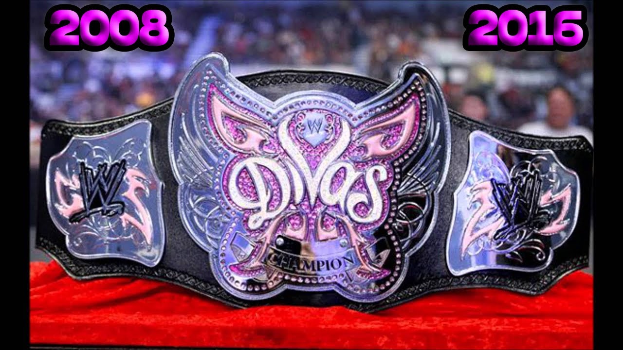 All Of WWE Divas Championship PPV Match Card Compilation (2008 - 2016) With Title Changes