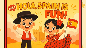 Learn About Spain for Kids | Hola Spain [MV] - Fun Travel Song & Explore the World