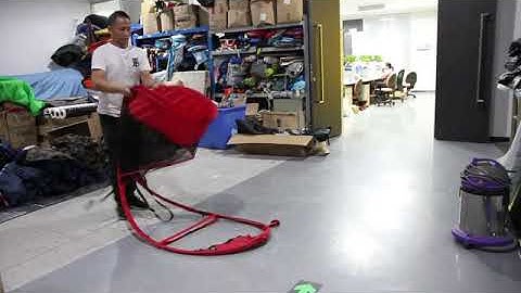 Longridge Popup Net Return foldaway video