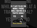 Is it safe to? 📳🚦🚘 #shorts #driving #alexkoshy