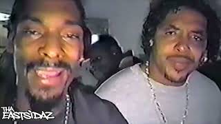 Snoop Dogg \& Tray Deee Chilling At The Backstage (Rare 2000 Full footage)