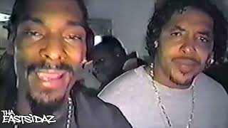 Snoop Dogg & Tray Deee Chilling At The Backstage (Rare 2000 Full footage)