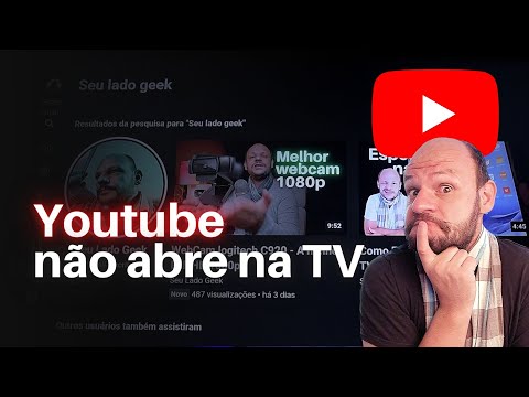 Youtube não abre