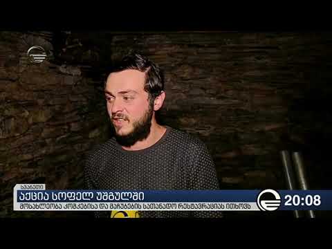 აქცია სოფელ უშგულში