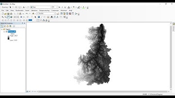 🔴Extract by mask in ArcGIS || How to extract your study area from large DEM