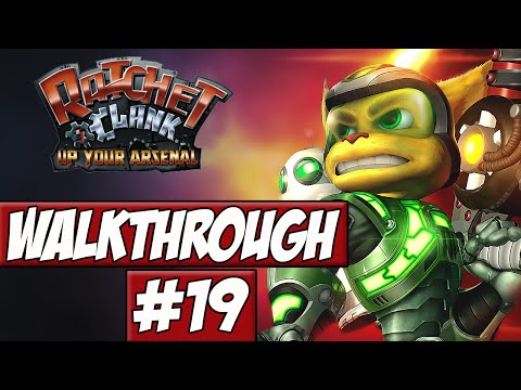 Ratchet And Clank: Up Your Arsenal Walkthrough Ep.19 w/Angel - Secret Base!