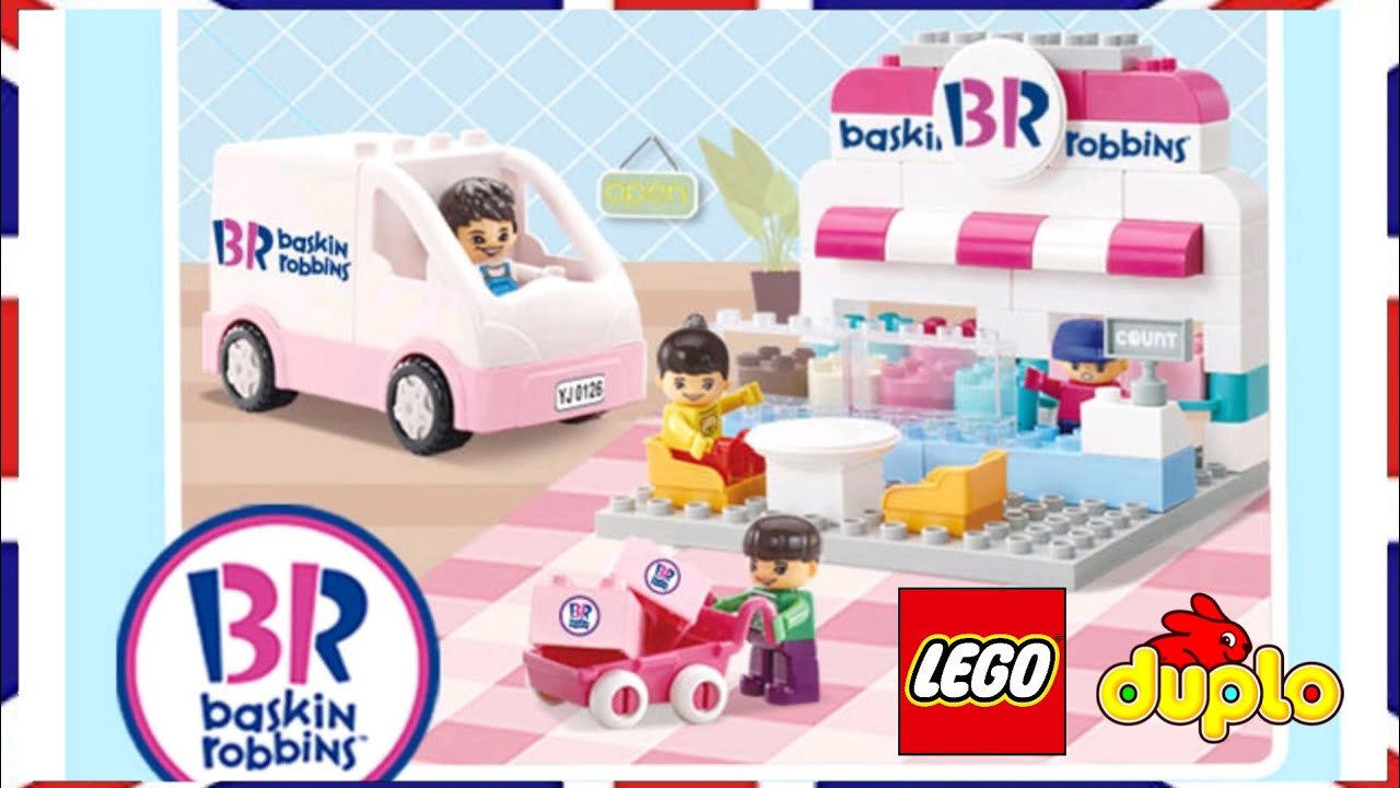 sprogfærdighed Hammer Styrke 🍨 BASKIN ROBBINS 31 🍦 (Lego duplo compatible oxford) - YouTube