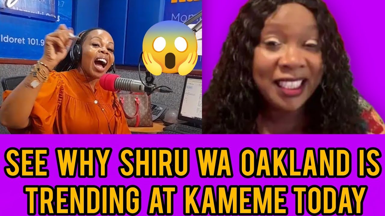 🤣😂 Chai Ni Ya Shiru Oakland After Kiengei Trending-Baby Top and Tea Master Best Presenter Ever!🤣🤣