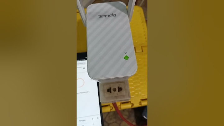 Hướng dẫn kích sóng wifi tenda