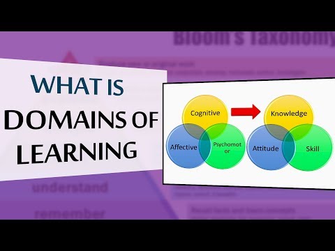 What Are Domains Of Learning Explained | What Are 3 Learning Domains | Education Technology