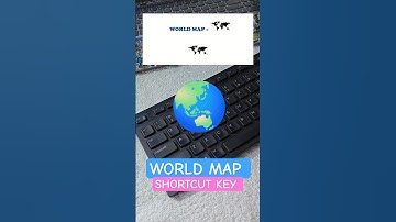 World Map 🗺️ Instantly Using Just Your Keyboard! #shorts #ytshorts #trending #map #msword