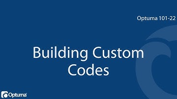 Aangepaste codes bouwen