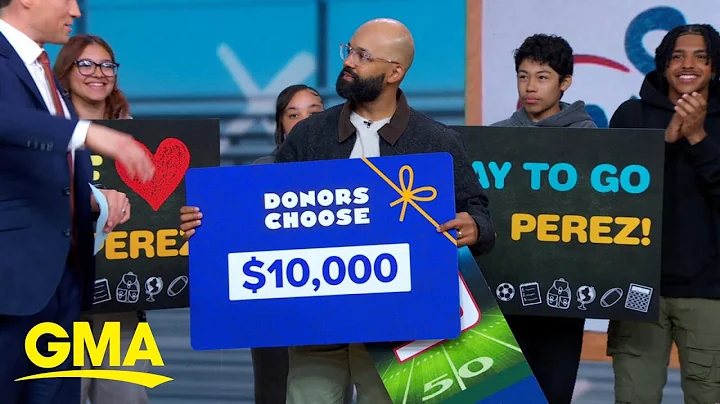 Special education teacher surprised for Teacher Appreciation Week