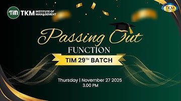 29th Batch Passing Out Function
