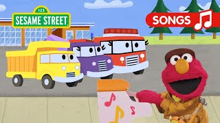 sesame street elmos trucks song elmos ducks remix