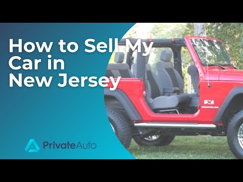 Does New Jersey Require A Bill Of Sale For A Car