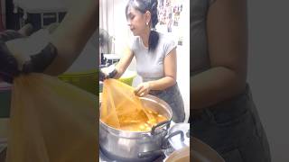 Amazing Beautiful And Hardworking Thai Lady Serving Delicious Food