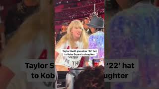 Taylor Swift Gives 22 Hat to Kobe Bryant&#39;s Daughter