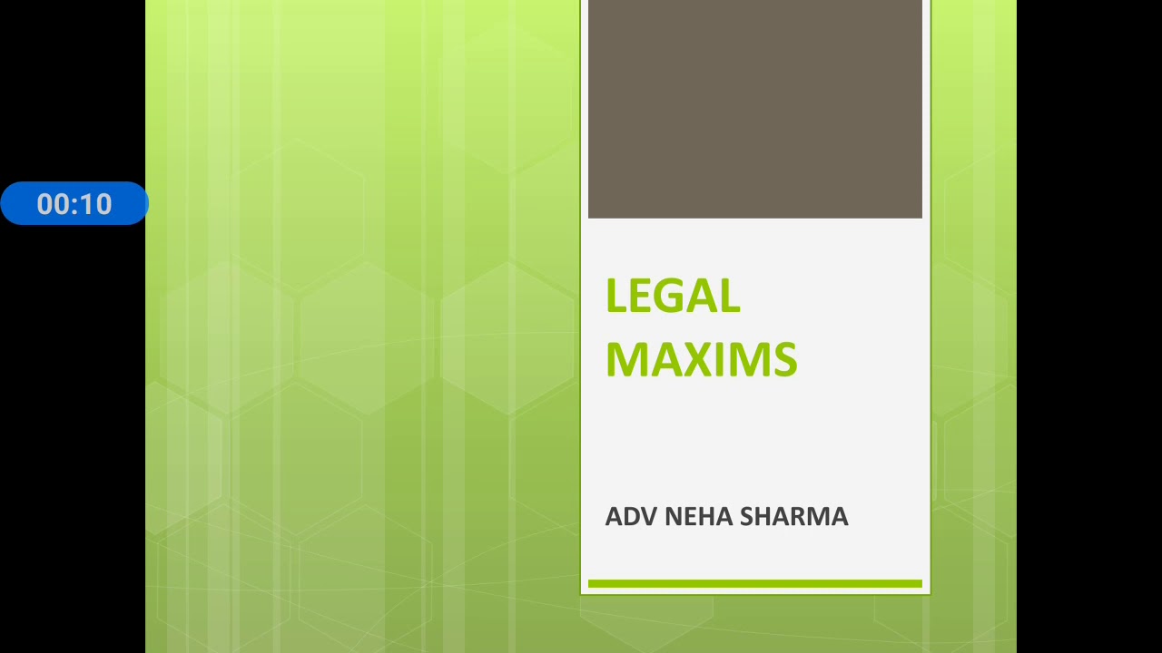 Legal Maxims YouTube legal-maxims-youtube