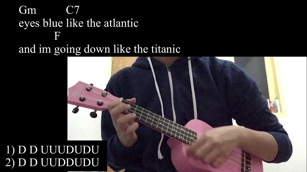 Eyes Blue Like The Atlantic Uke Chords eyes blue like the atlantic ukulele tutorial - YouTube