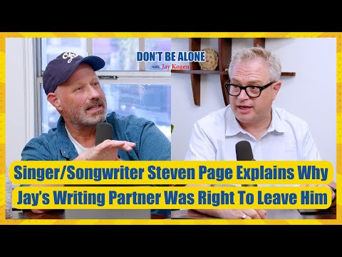 Singer/Songwriter Steven Page Explains Why Jay’s Writing Partner Was Right To Leave Him
