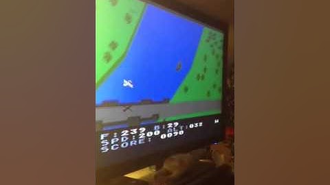 Atari XEGS BLue Max 1987