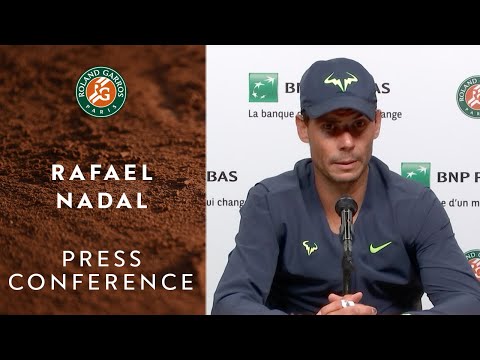 Rafael Nadal - Press Conference after Semifinal I Roland-Garros 2021