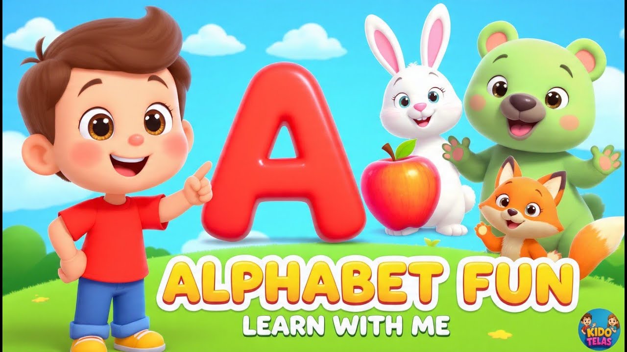 ABC Learning fun song for kids A to Z Video - YouTube