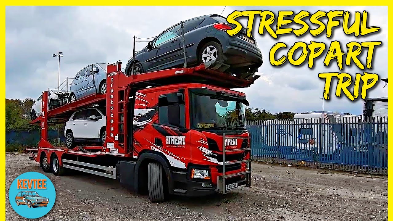 "Epic Salvage Trip Copart Sandwich Pickups & M25 Madness KevTee's