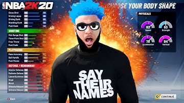*NEW* THE BEST BUILD IN NBA2K20! THE MOST OVERPOWERED BUILD IN NBA2K20! BEST BADGES AND ANIMATIONS!!