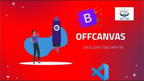 Offcanvas In Bootstrap || EXCELLENT CODE WITH AJ