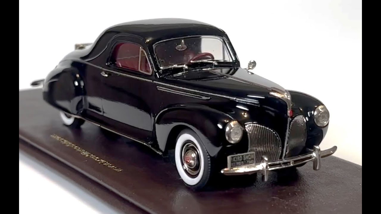 Brooklin 1940 Lincoln Zephyr for 2nd City Motors 
