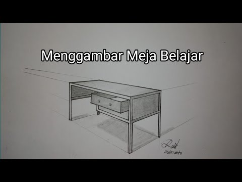  Cara Menggambar Meja  Belajar YouTube