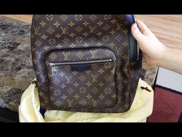 Louis Vuitton Josh Macassar Monogram Backpack Includes receipt and dustbag