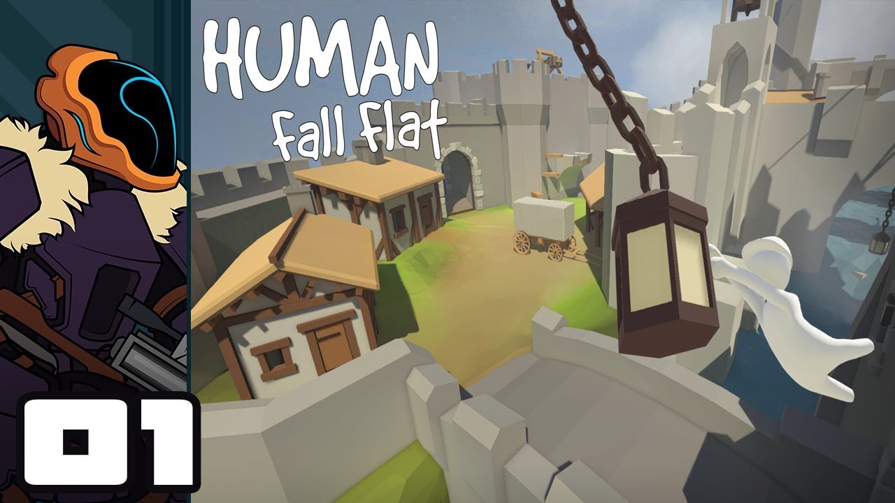 Let's Play Human Fall Flat Multiplayer PC Gameplay Part 1 We Have